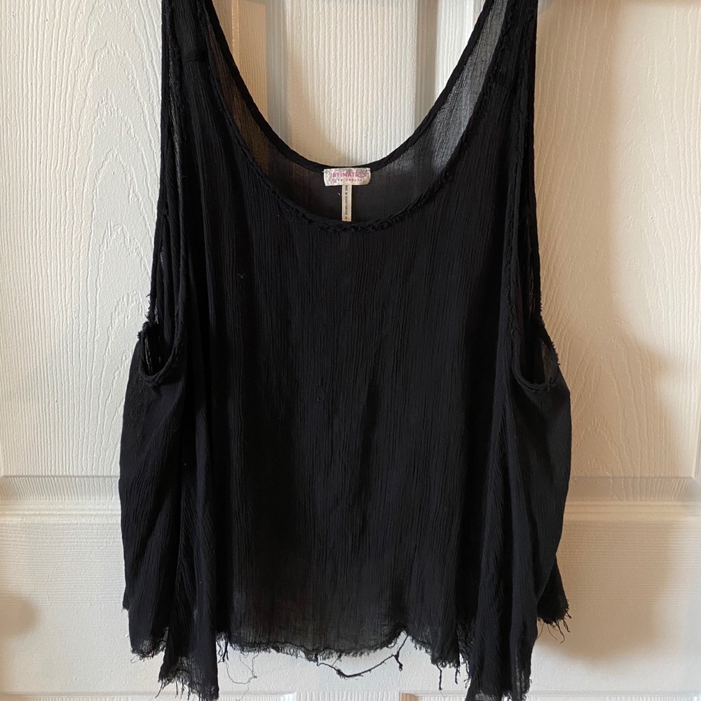 Free People distressed tank